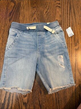 GAP Light Blue Denim-Style Kids Jean Shorts